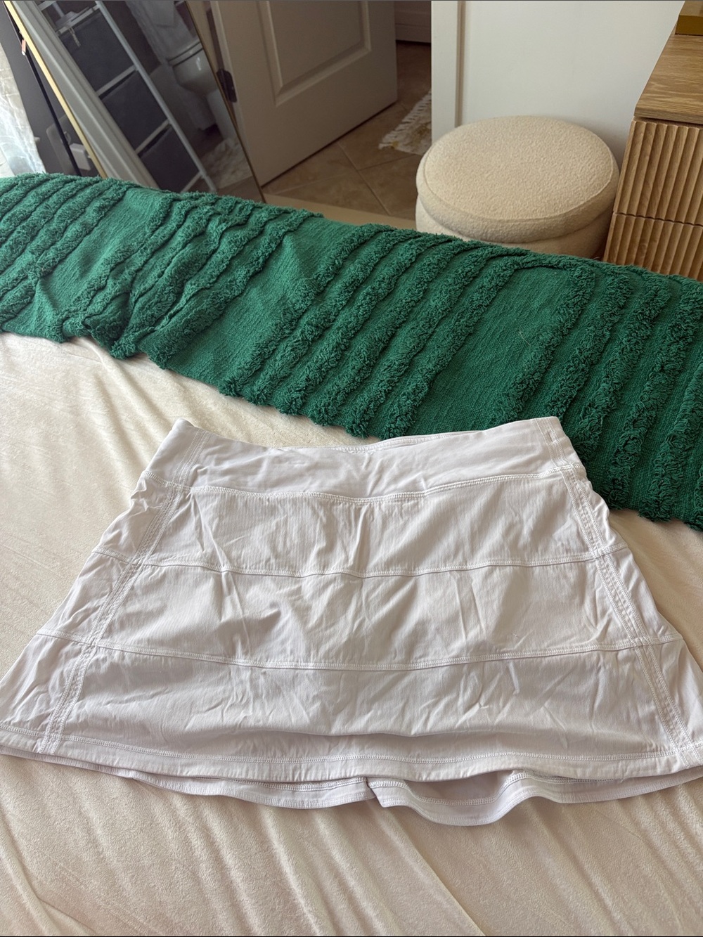Lululemon White Skirt